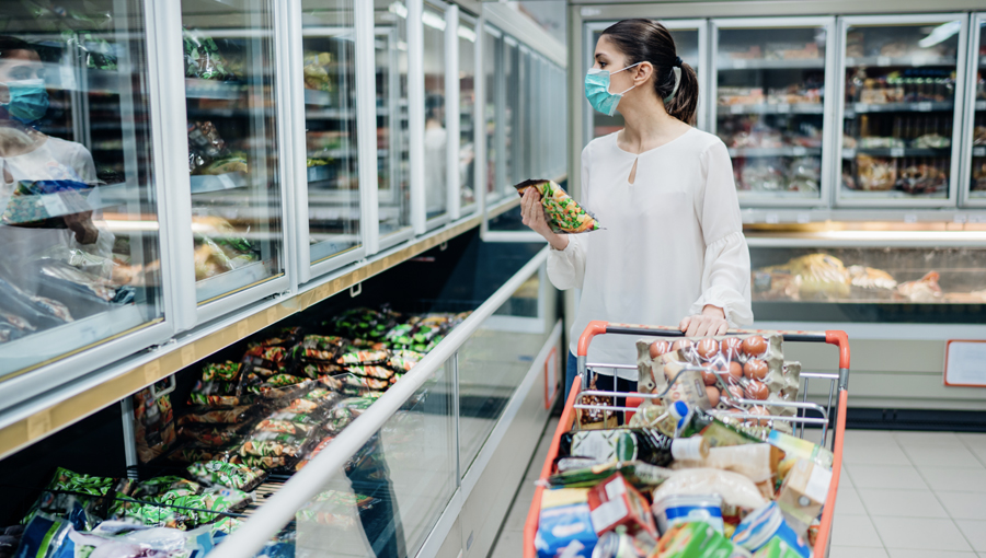 Famílias nunca gastaram tanto em comida como no primeiro trimestre